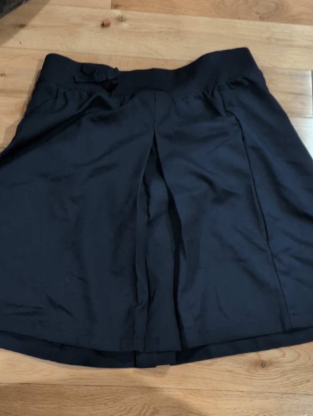 French Toast Black School Skort